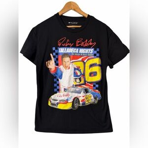 Talladega Nights The Ballad of Ricky Bobby Movie Graphic Tee Shirt Size Medium
